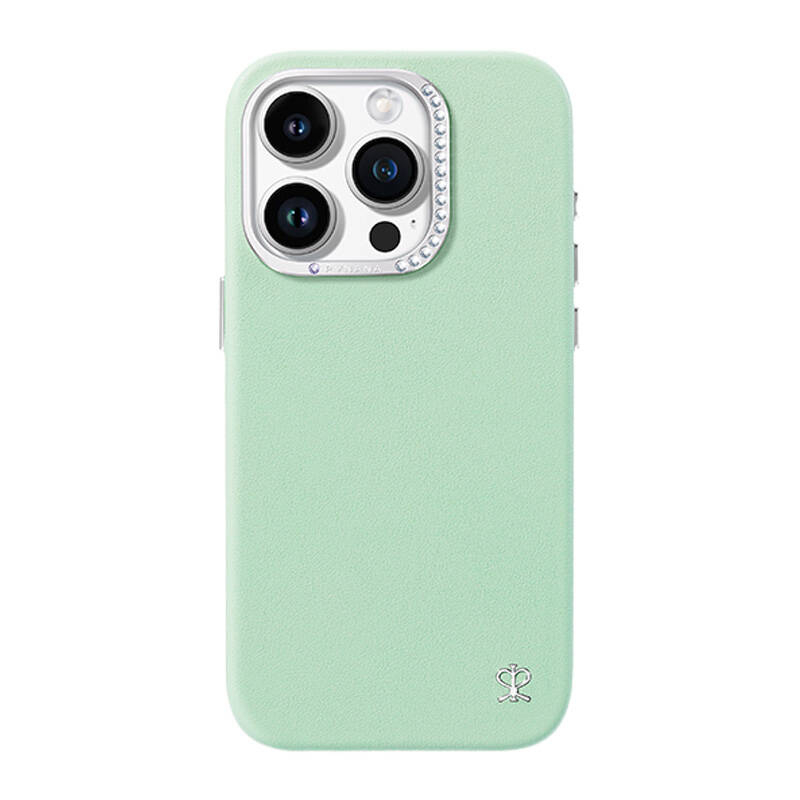 Joyroom PN-14F2 Husa cu stele pentru iPhone 14 Pro (verde)