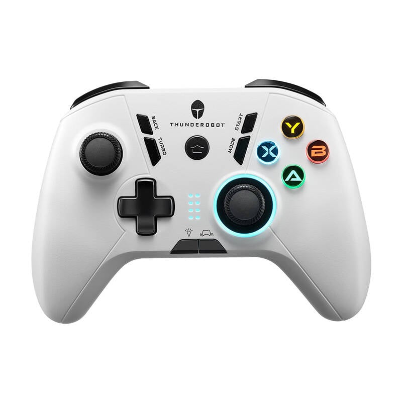 Gamepad wireless Thunderobot G35 - Controller alb pentru PC, Xbox One si Switch