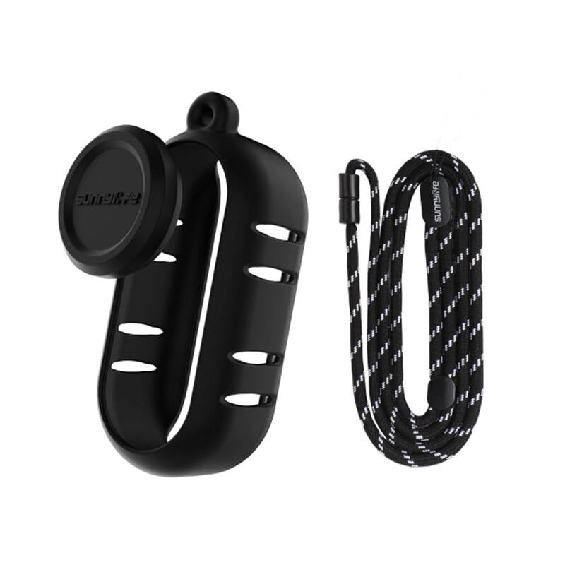 Lanyard + capac din silicon Sunnylife pentru Insta360 GO3 GOS (disipare a caldurii) G3S-BHT839-D