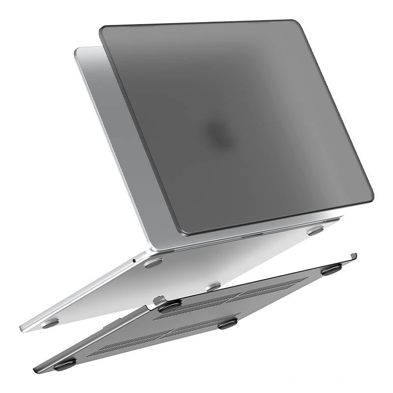 Carcasa Mata Lention pentru Macbook Air 13.6 - Negru