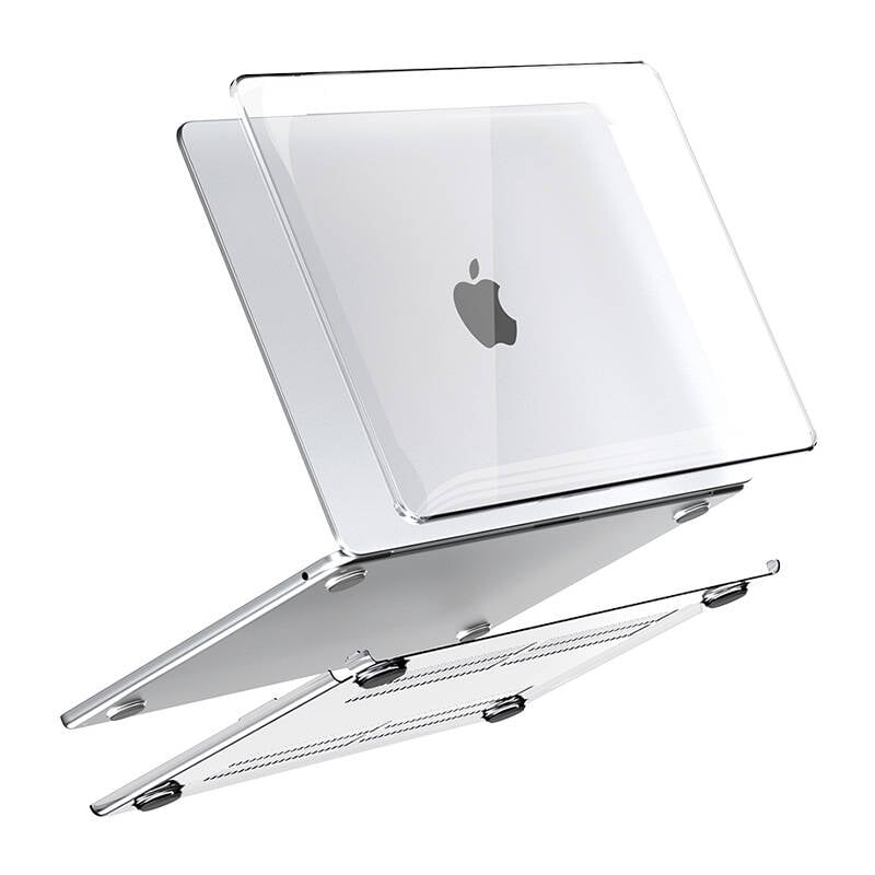 Lention Protective Case pentru Macbook Air 13.6 (transparent)