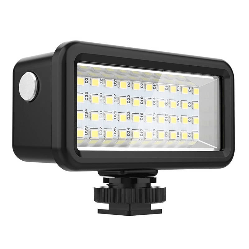 Lumina impermeabila pentru scufundari Puluz LED 40m (negru)