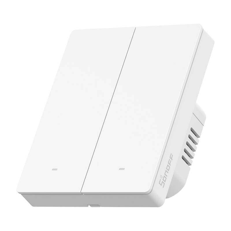 M5-2C-80W Comutator de perete inteligent WiFi Matter (2 canale, pentru cadru)