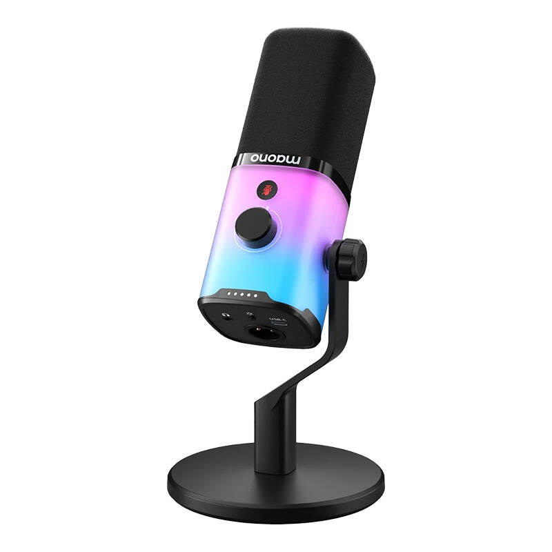 Maono PD100X RGB Microphone Black