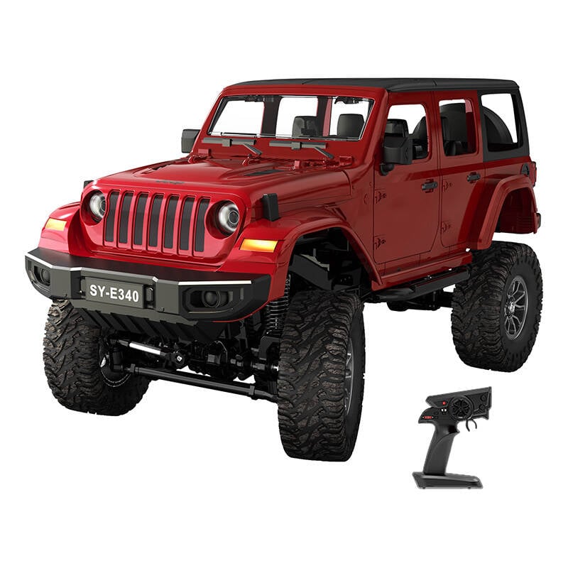 Masina controlata de la distanta 1:14 Double Eagle (rosu) Jeep Crawler Pro E340-003