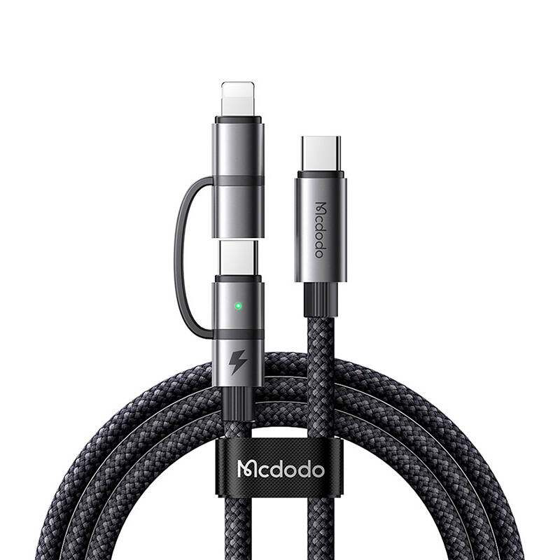 Mcdodo 2in1 cablu CA-0450 USB-C la USB-C + Lightning, 1,2 m