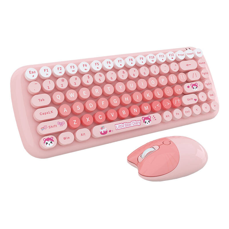 MOFII Candy New 2.4G Wireless Keyboard + Mouse Set (Roz)