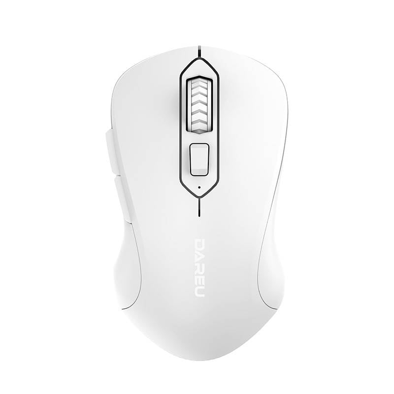 Mouse wireless Dareu LM115G 2.4G 800-1600 DPI (alb)