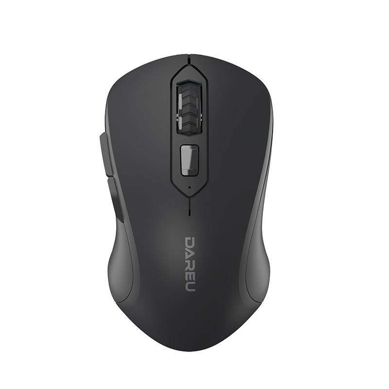 Mouse wireless Dareu LM115G 2.4G 800-1600 DPI (negru)