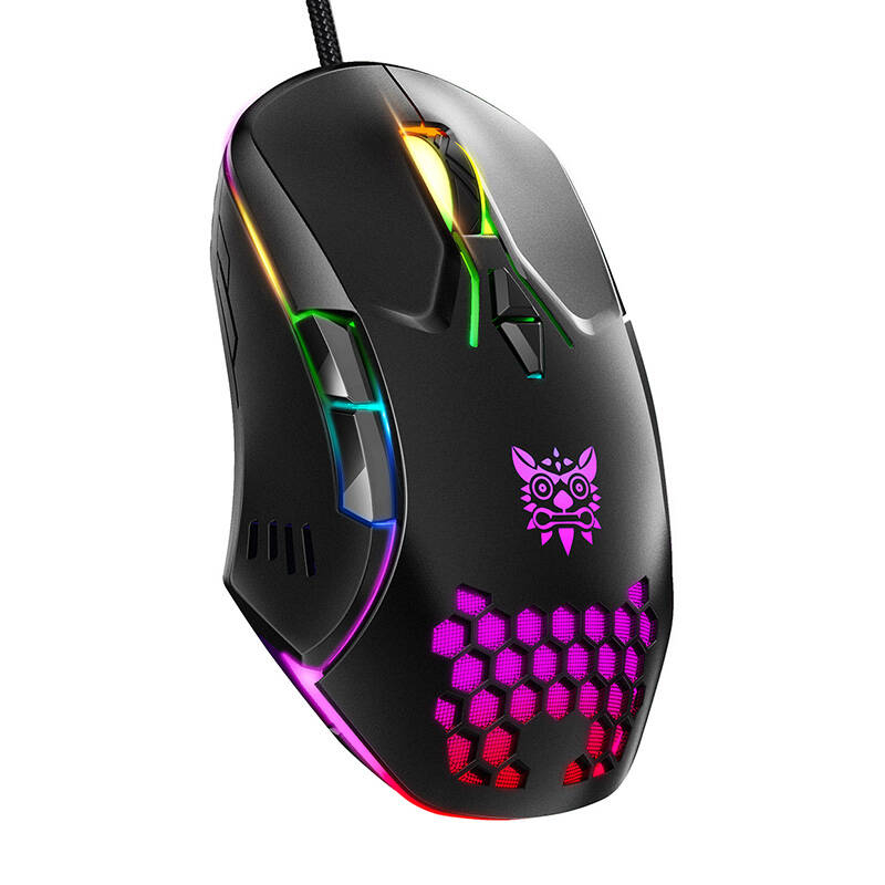 Mouse de gaming ONIKUMA CW902 - Precizie inalta 800-6400 DPI, 7 butoane, design ergonomic pentru performante de varf in jocuri.