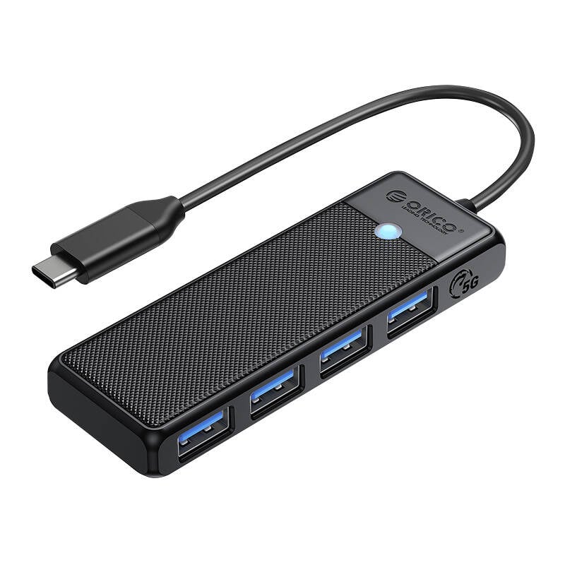 Orico Hub 4in1 USB A3.0x4 (negru)