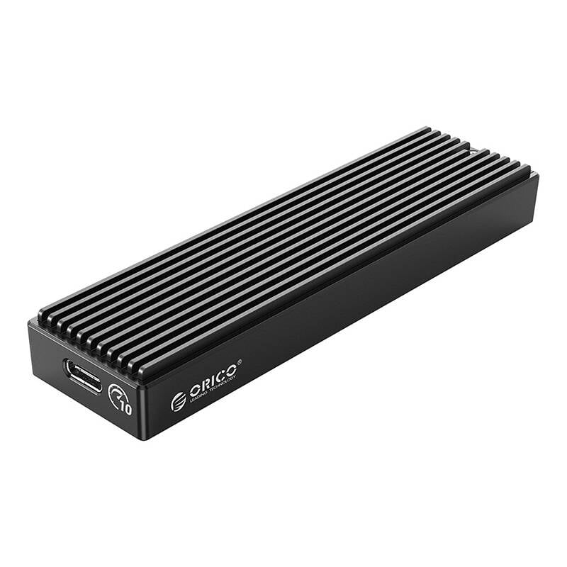 Orico NVME M.2, 10gbps, USB-A la USB-C + USB-C la USB-C carcasa de unitate (negru)