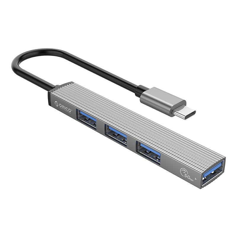 Orico USB la USB 3.0 + 3x USB 2.0 Hub Adaptor (gri)