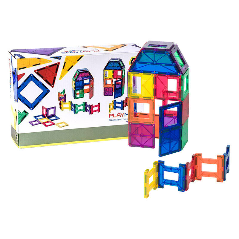 Placi magnetice 3D Playmags 161 - set 48 buc