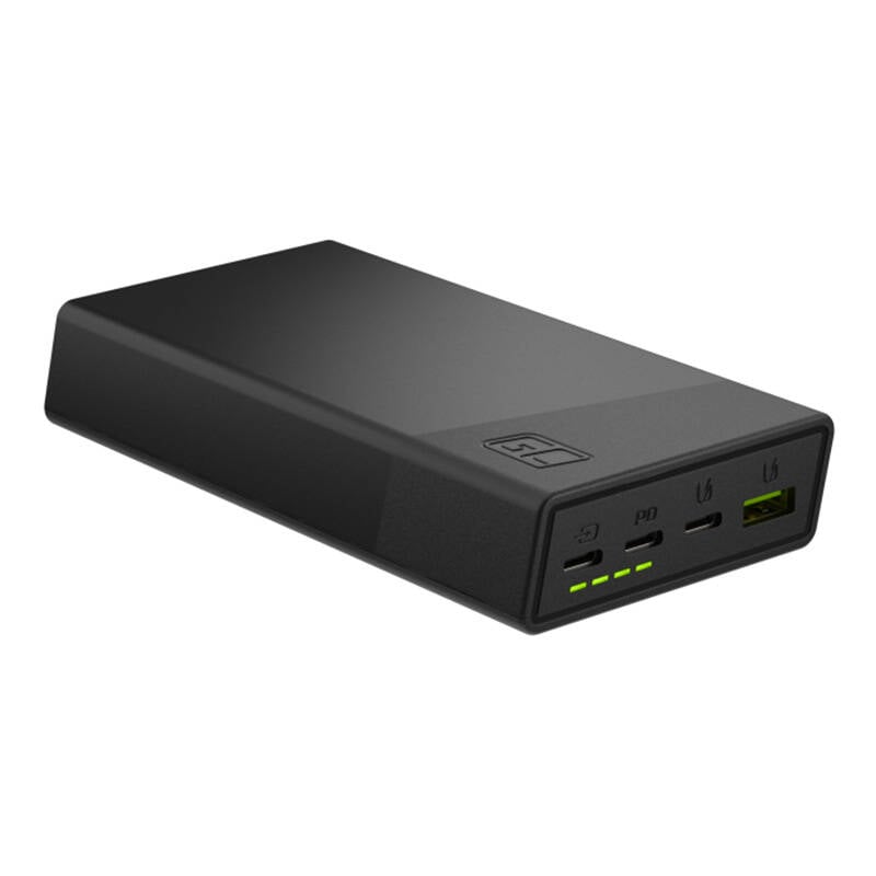 Baterie Externa Green Cell PowerPlay 20000mAh, 22.5W, Negru - Solutia Ideala pentru Incarcare Rapida si Performanta Ridicata