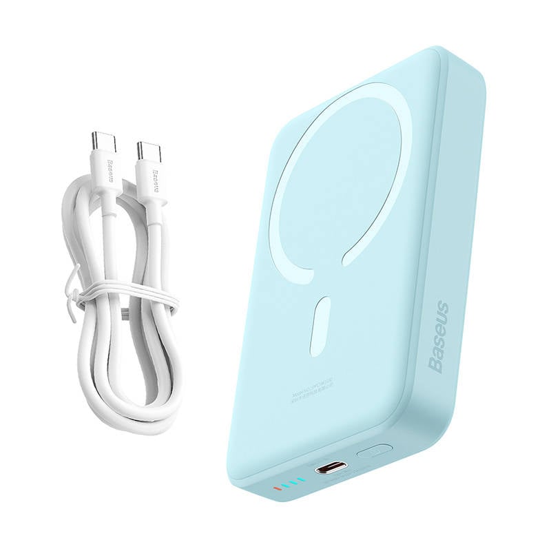 Power Bank mini Baseus 10000mAh 30W (albastru)