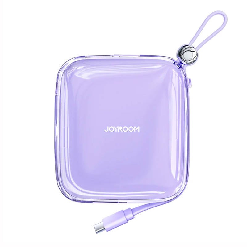 Powerbank Joyroom JR-L002 Jelly 10000mAh, USB C, 22,5W (violet)