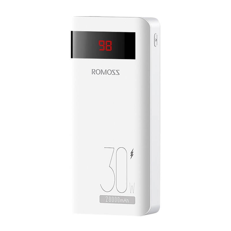 Powerbank Romoss Sense6PS Pro 20000mAh, 30W (alb)