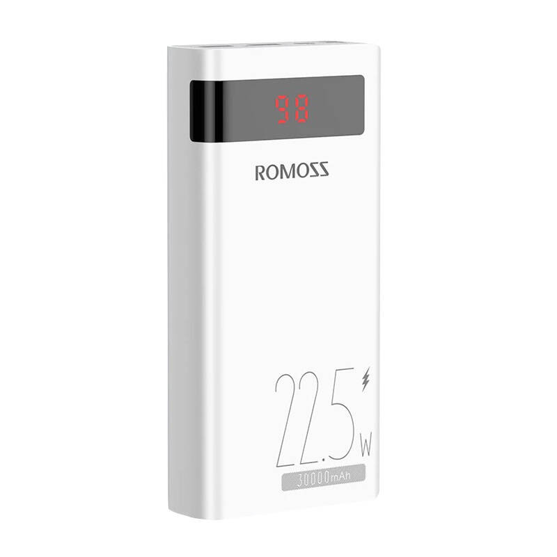 Powerbank Romoss SENSE8PF 30000mAh, 22.5W (alb)