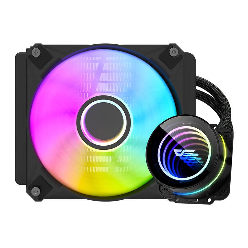 Racire cu apa pentru PC Darkflash DX120 V2.6 (negru)