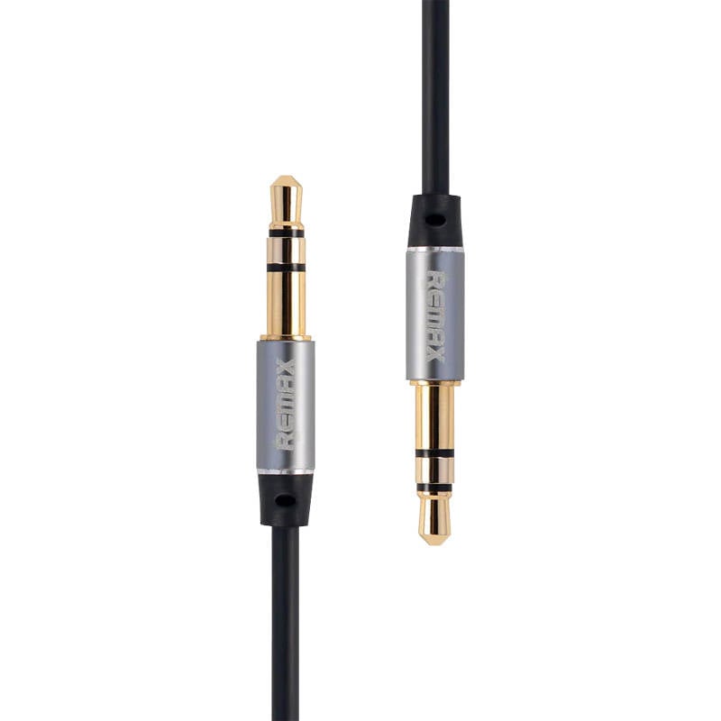 Remax RL-L200 Cablu AUX mini jack 3,5 mm, 2 m (negru)