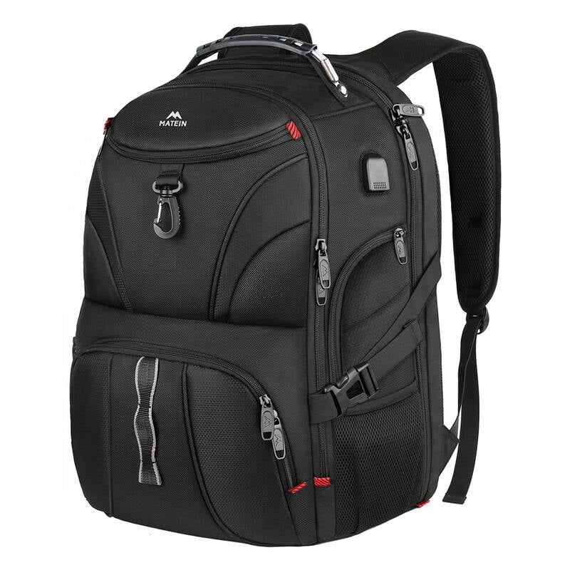 Rucsac de calatorie pentru laptop Matein 17 1211 Negru