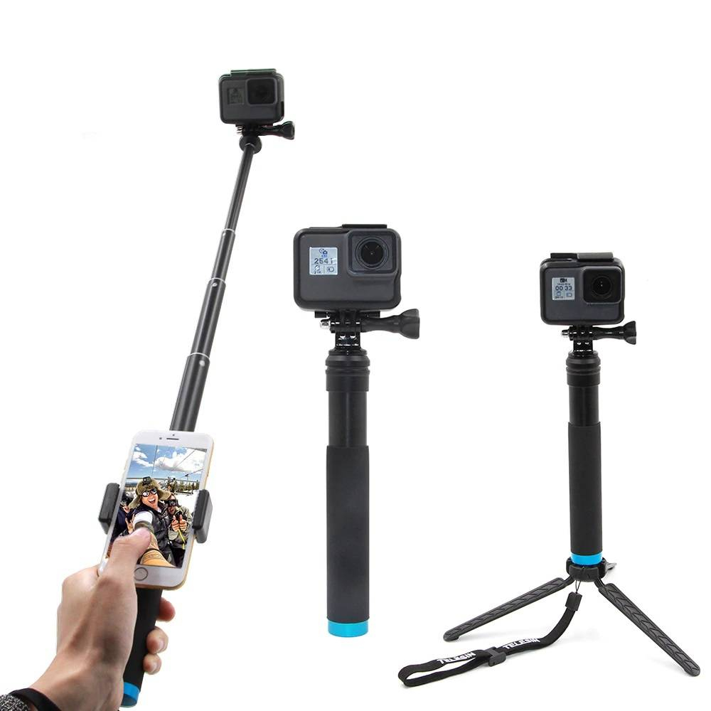 Selfie stick Telesin pentru camere foto sport (GP-MNP-090-D)