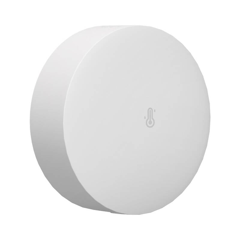 Senzor inteligent Zigbee de temperatura si umiditate Sonoff SNZB-02P (rotund)