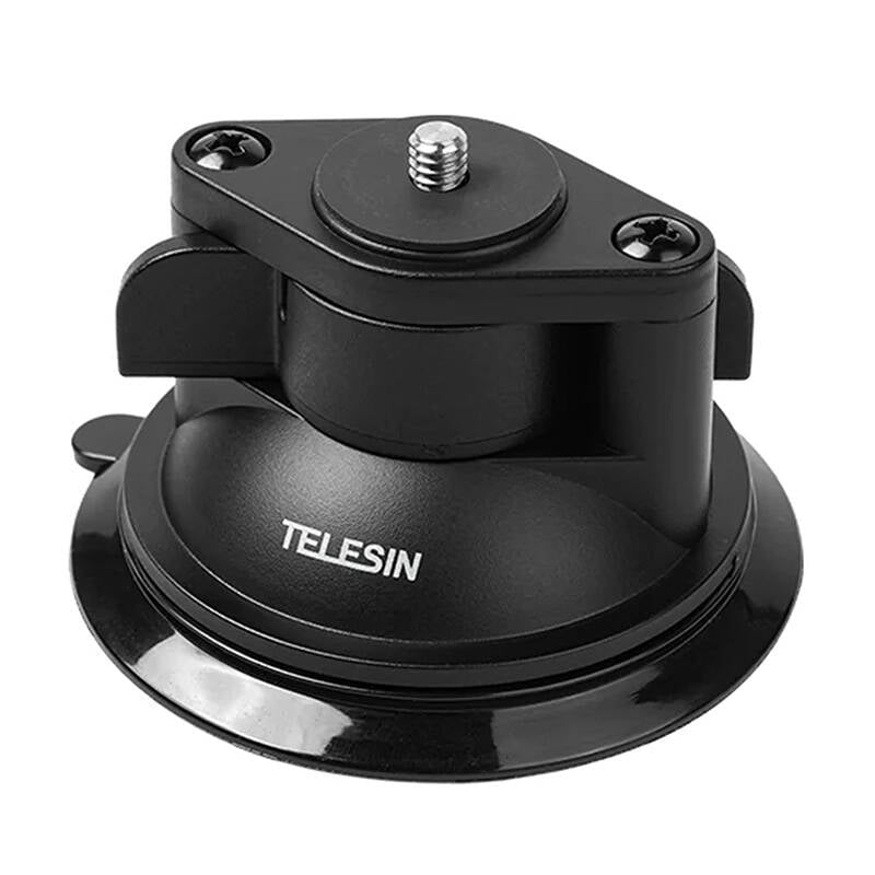 Set baza magnetica si baza cu ventuza TELESIN pentru Insta360 GO 3