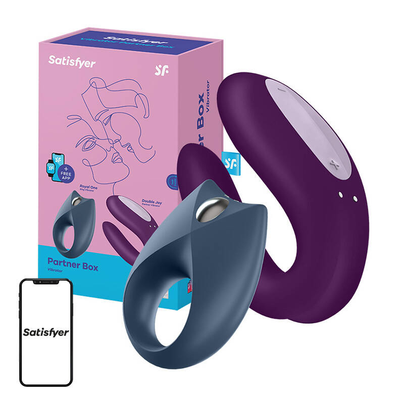 Set pentru cupluri cu App Satisfyer Partner Box 2