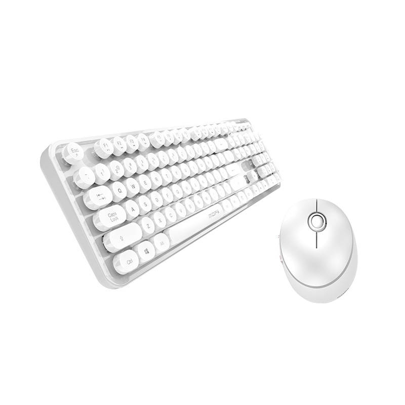 Set tastatura + mouse fara fir MOFII Sweet 2.4G (alb)