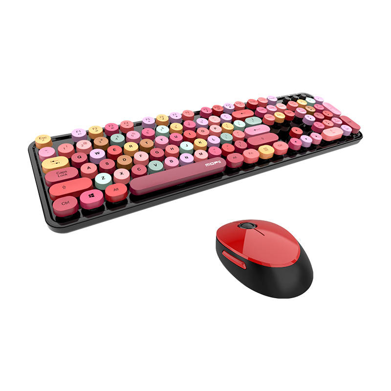 Set tastatura + mouse fara fir MOFII Sweet 2.4G (negruandrosu)