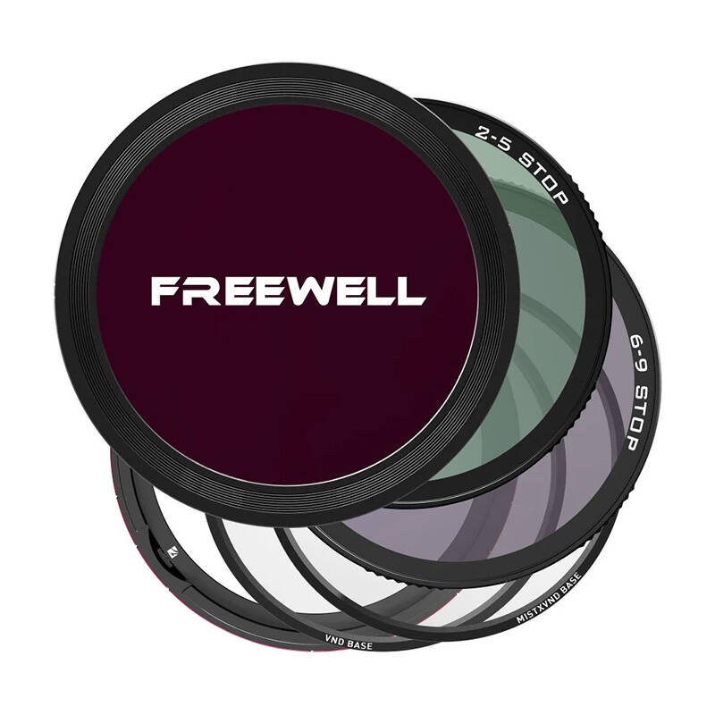 Sistem de filtre magnetice variabile ND Freewell de 82 mm