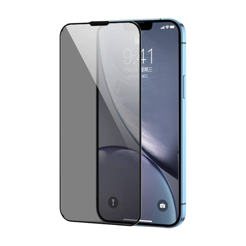 Sticla securizata Joyroom HQ-Z34 pentru iPhone 15 Pro cu margine neagra