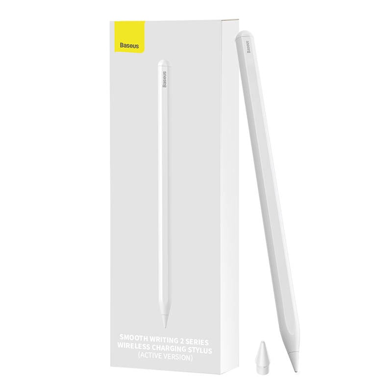 Stilou activ Baseus Smooth Writing 2 Stylus (alb)