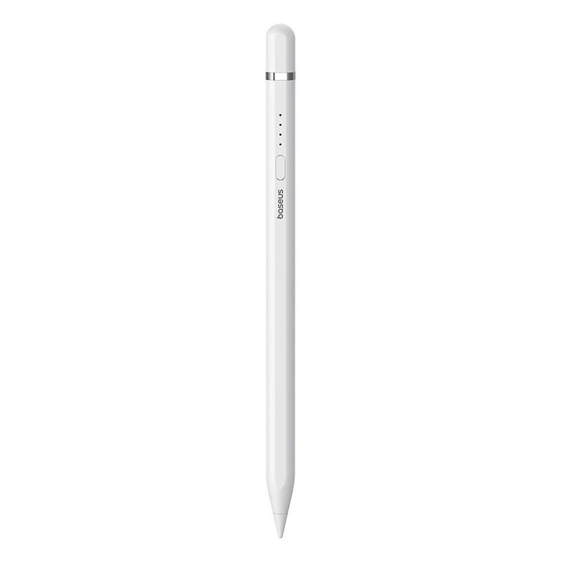 Stylus activ Baseus Smooth Writing Series cu incarcare la priza, fulger (alb)