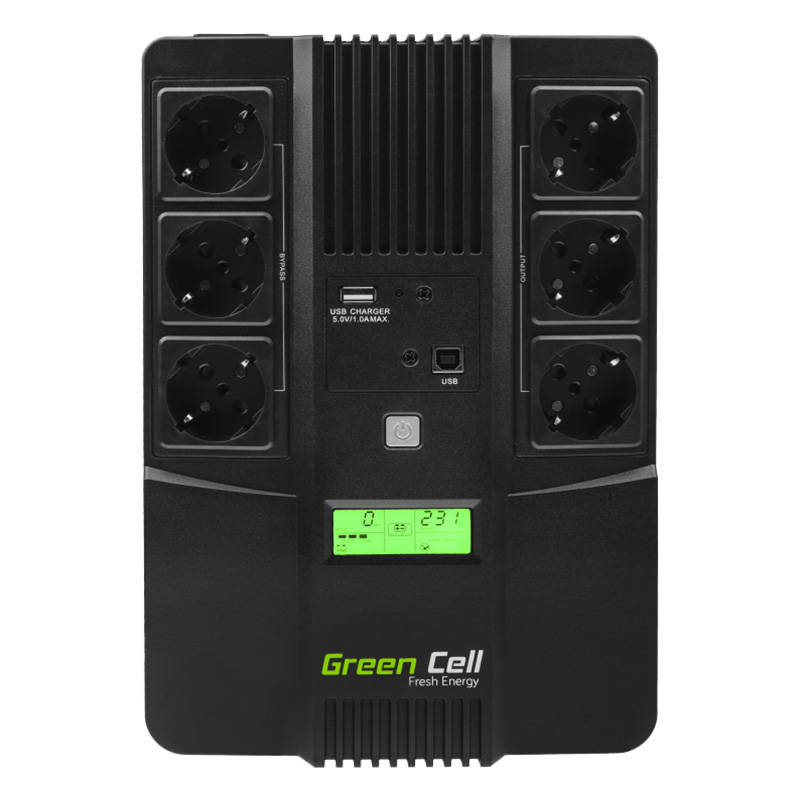 Sursa de alimentare neintreruptibila UPS Green Cell AiO 800VA 480W