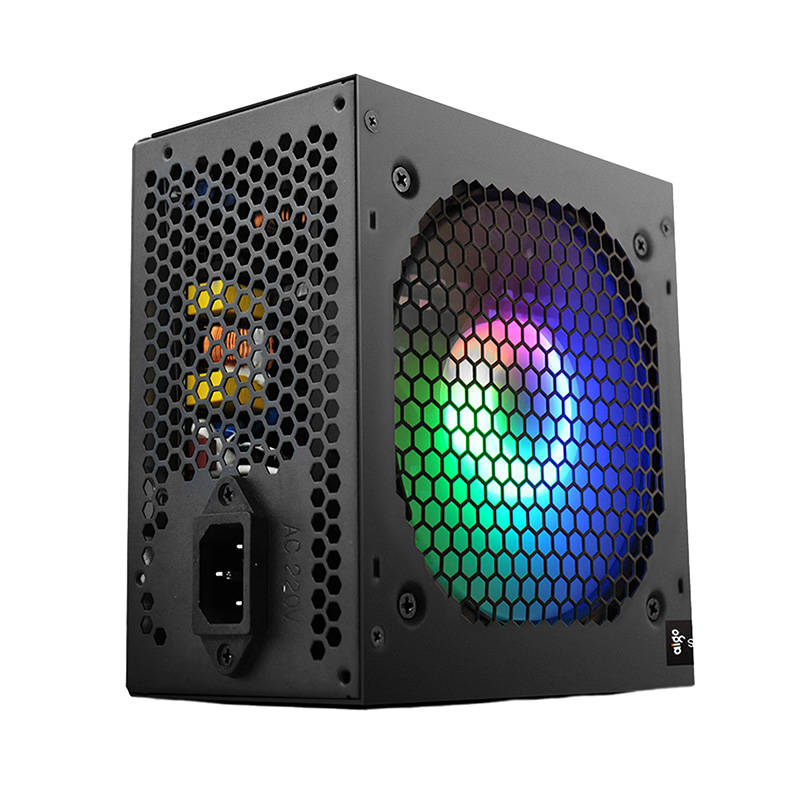 Sursa de alimentare pentru computer Aigo AK600 RGB (negru)