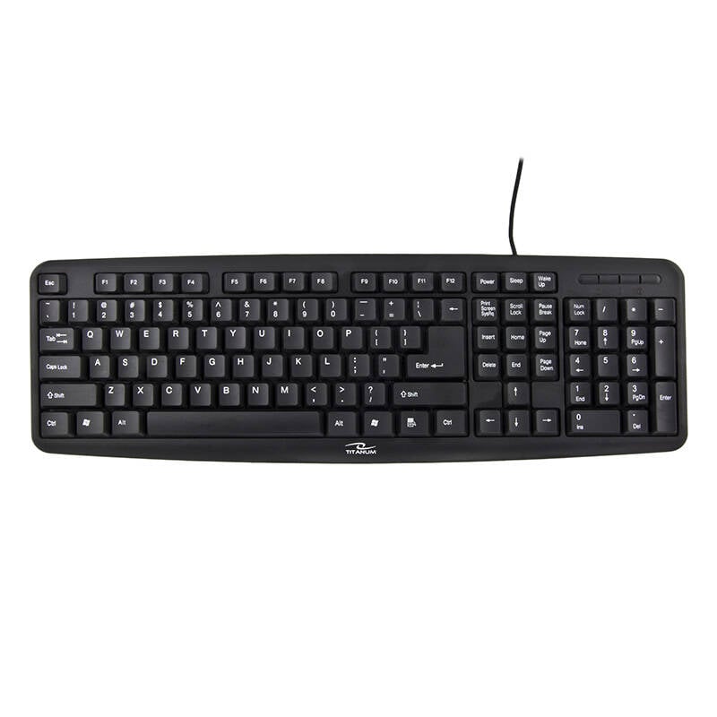 Tastatura cu fir Esperanza TK102 Titanium