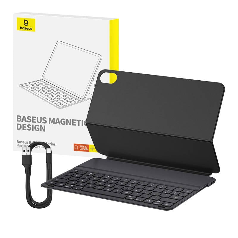 Tastatura magnetica Baseus Brilliance pentru Pad 10 10.9 (negru)