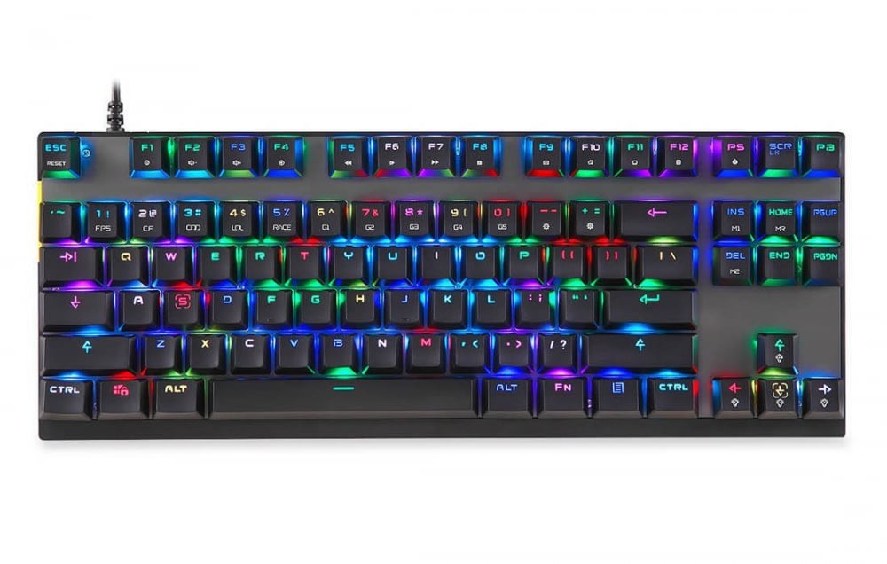 Tastatura mecanica Motospeed K82 RGB (negru)