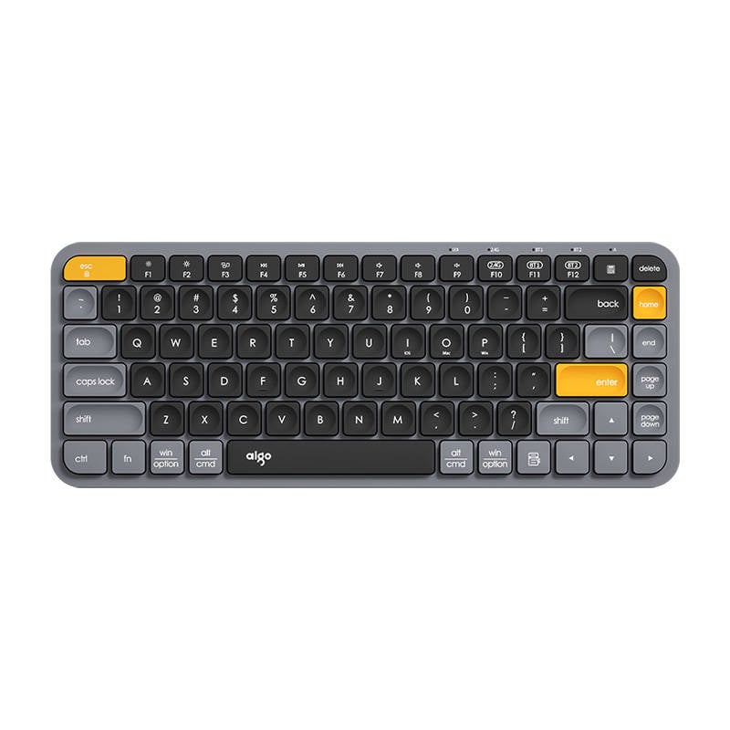 Tastatura Wireless Aigo V200 - Eleganta Neagra si Confort Maximal pentru Birou! Scriere Rapida si Precizie Fara Fir!