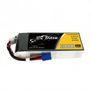 TATTU 10000mAh 14.8V 30C 4S1P Lipo Battery Pack cu EC5