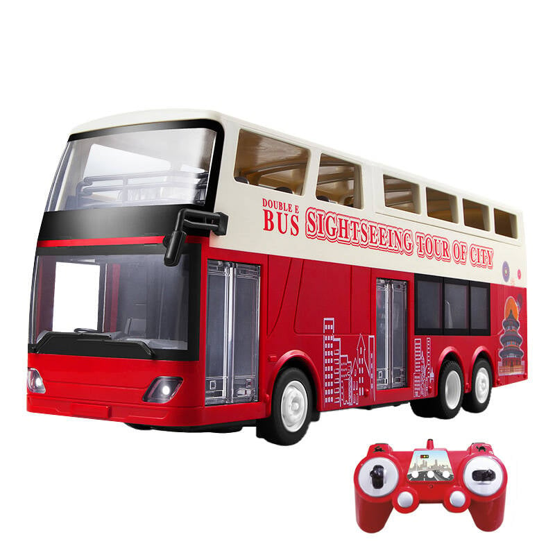 Telecomanda RC autobuz turistic 1:18 Double Eagle (rosu) E640-003