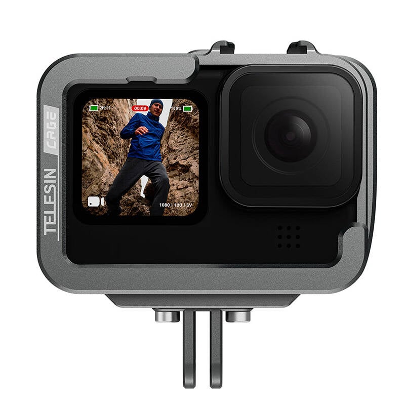 TELESIN Cusca Alu pentru GoPro Hero 12 11 10 9