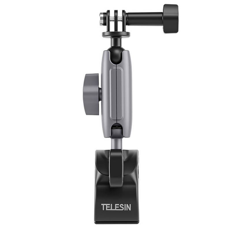 TELESIN Universal Handlebar Tube Clamp Mount pentru camere sportive (aluminiu)