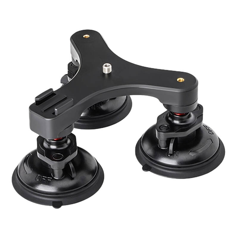 Triple Suction Cup Car Mount Sunnylife pentru camere, telefoane etc. (ZJ771)