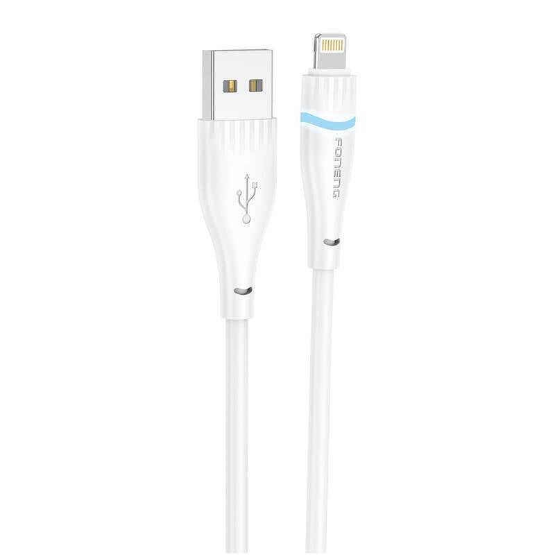 USB-A do Lightning Cable Foneng X101 2,4A, 1,2m (bialy)