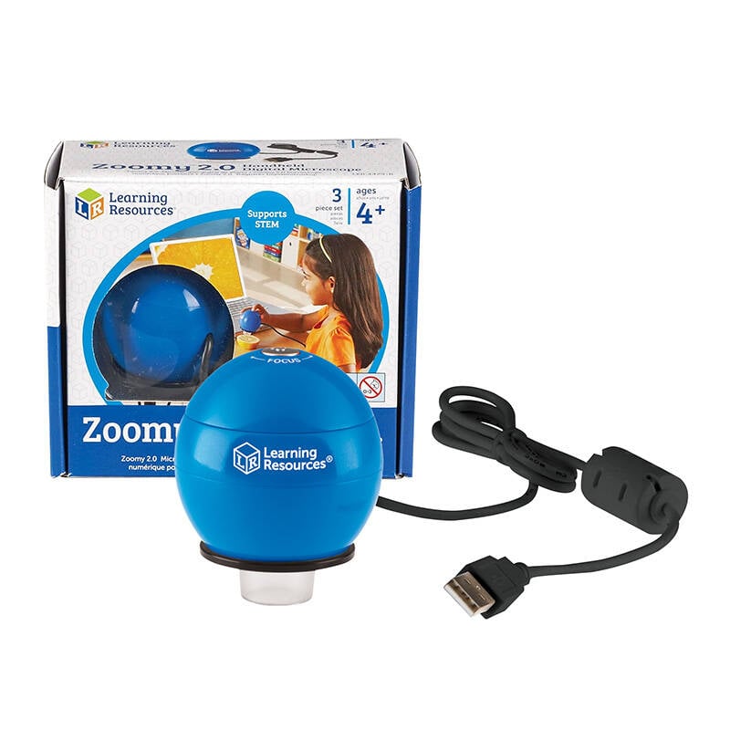 Zoomy 2.0 Handheld Digital Microscope (Blue) LER 4429-B