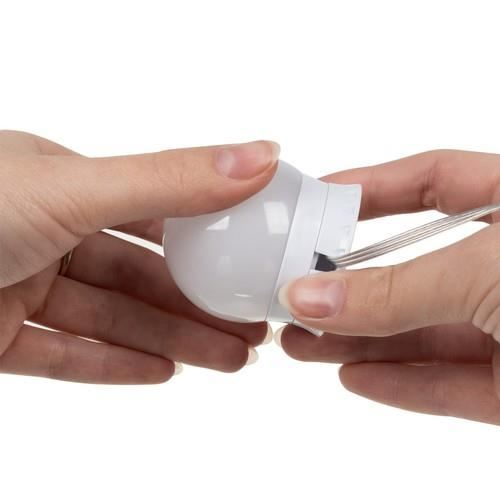 Becuri LED pentru oglinda, masa de toaleta, machiaj, cu panou control, 30 moduri iluminare, USB, set 10 buc, Malatec [6]